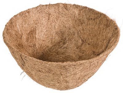 Panacea Brown Coco Fiber Basket Liner - Eco-Friendly Natural Coconut Coir Basket Insert for Home Decor, Plant Pots & Storage Baskets
