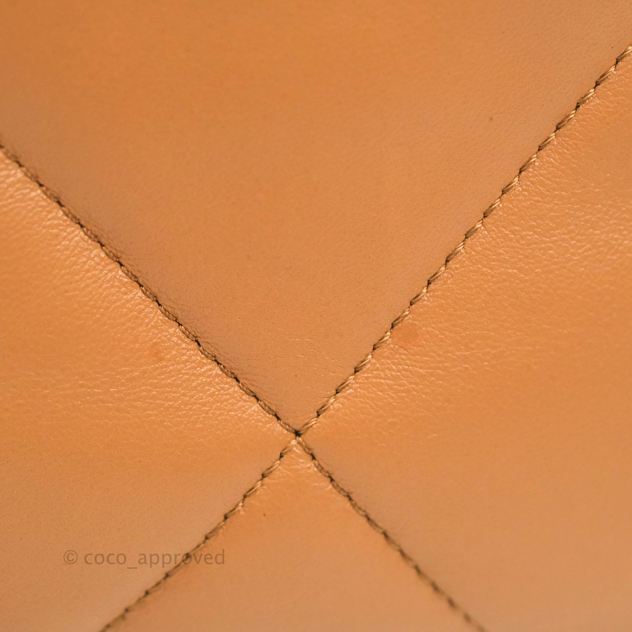 Authentic Chanel 19 Small Handbag in Caramel Dark Beige Lambskin with Mixed Hardware - 21K Collection | Luxury Crossbody Bag for Women, Perfect for Date Night & Special Occasions
