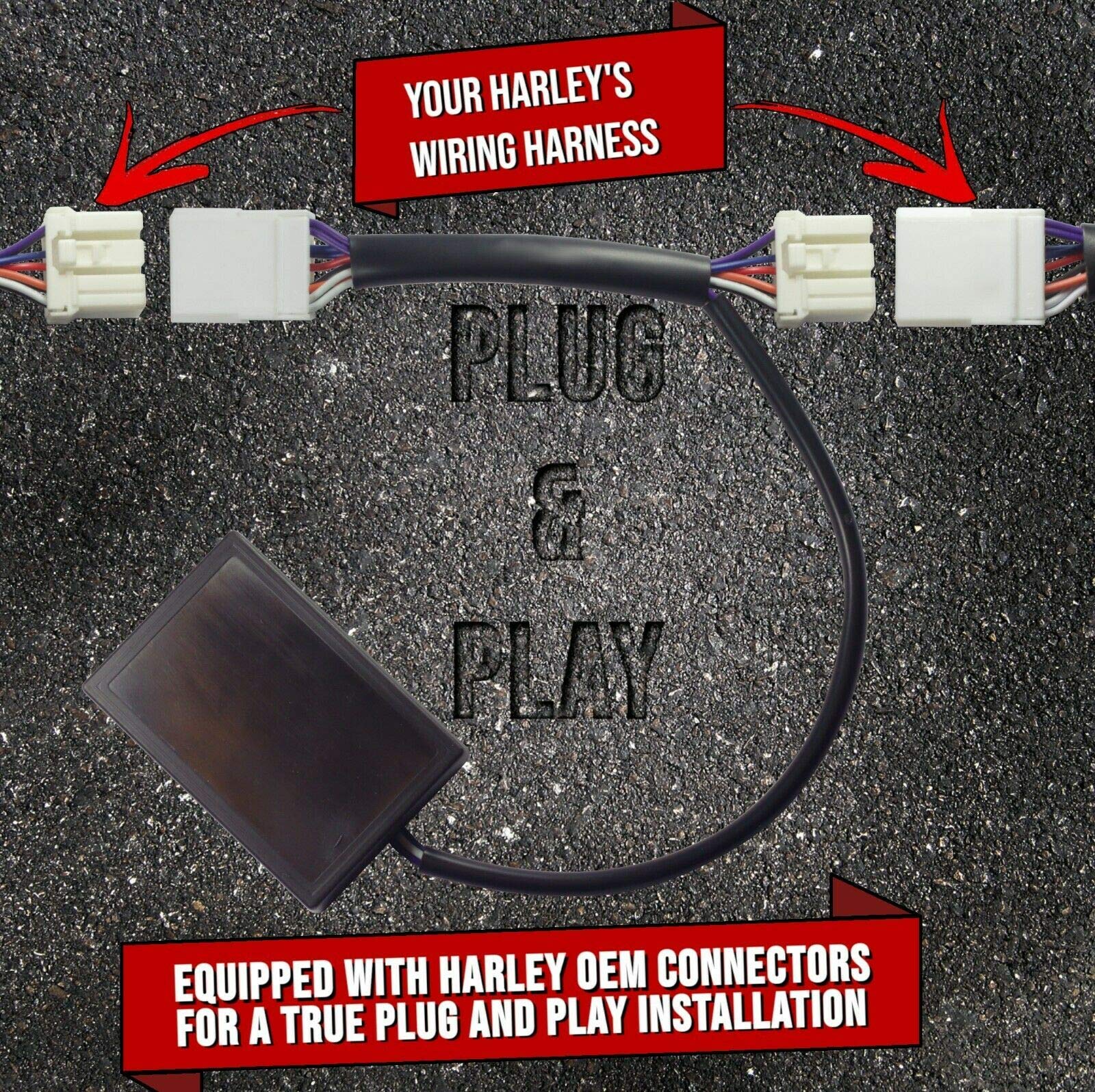 Eagle Lights 2 Inch LED Turn Signal Kit with Load Equalizer for Harley Davidson Softail 1996-2010 Models - Compatible with Front (1157) & Rear (1156) Bullet Style Signals - Plug & Play Installation - Perfect for Motorcycle Customization & Night Riding Safety