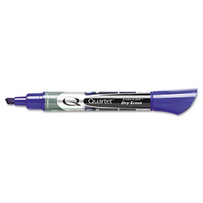 EnduraGlide Chisel Tip Dry Erase Markers - 12 Pack Blue Whiteboard Markers for Office, Classroom & Home Use - Low Odor, Non-Toxic & Long-Lasting