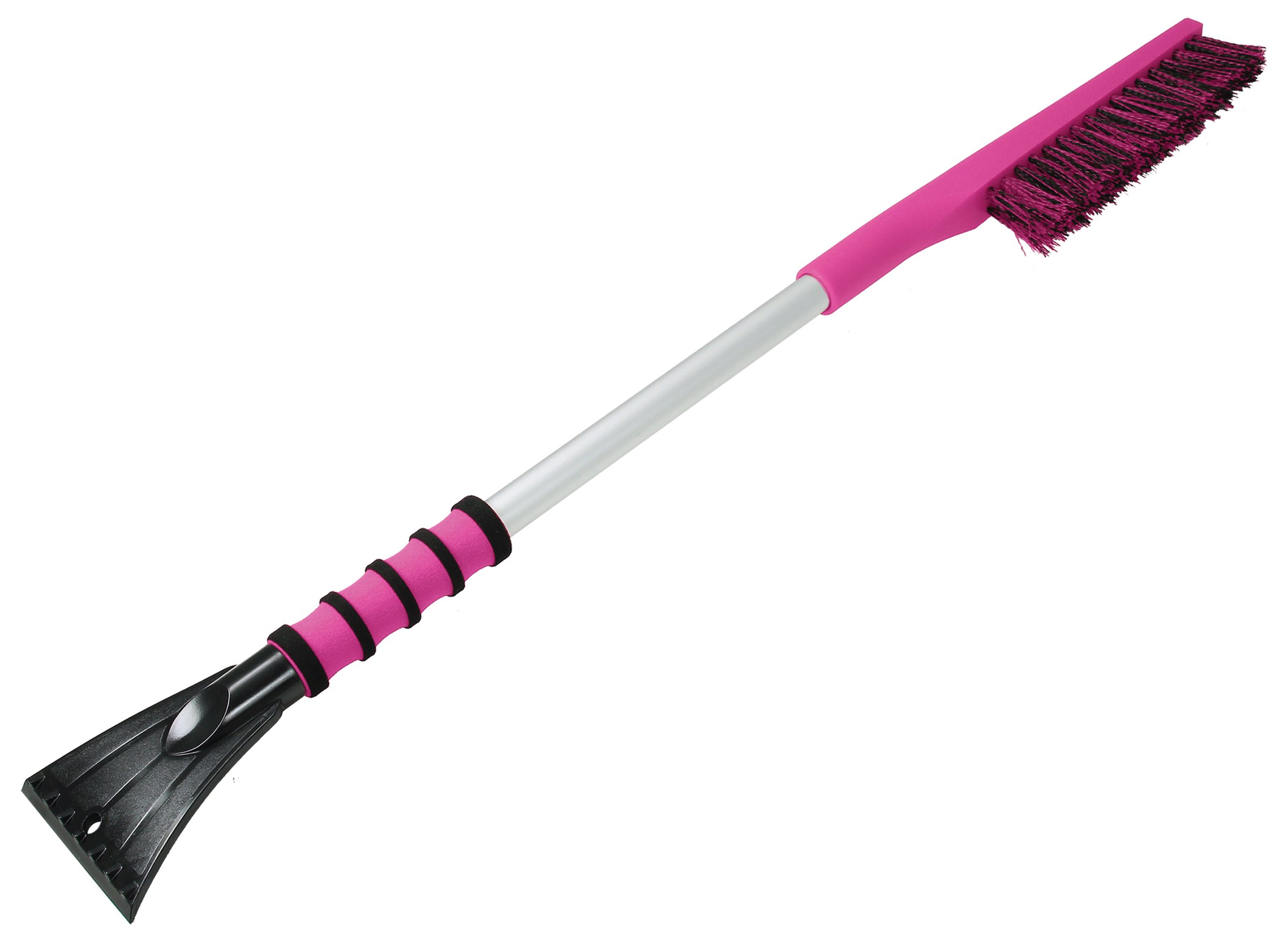 886-PKUS Pink Snow Brush with Ice Scraper, 31