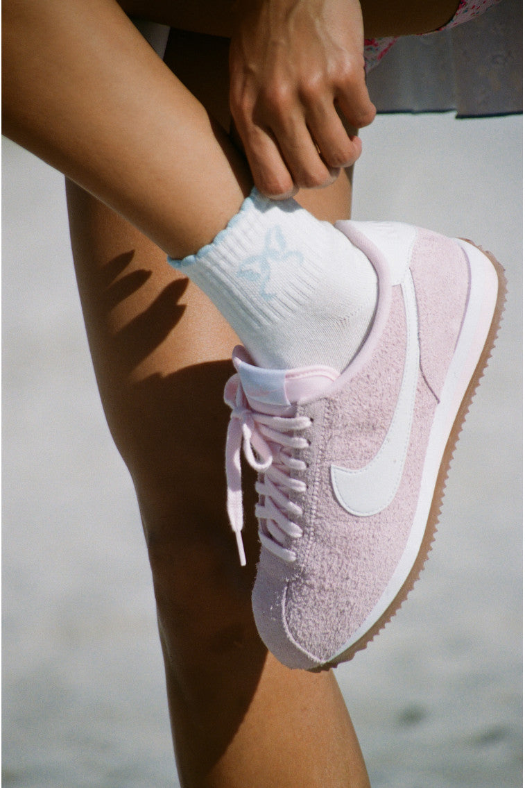 Doyenne Women's Cotton Bow Ankle Socks - Cute Casual Socks for Everyday Wear, Workout, and Fashion Outfits