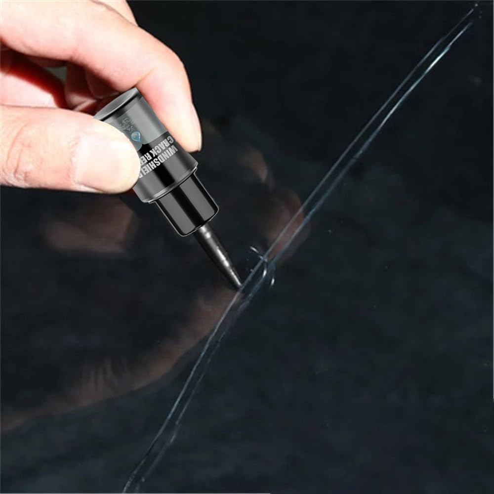 2024 Upgraded Windshield Crack Repair Kit - 2 Set, Car Window Glass Repair Fluid for Scratches, Chips & Cracks | Professional Automotive Windscreen Repair Tool | Perfect for DIY Car Maintenance & Emergency Roadside Repairs