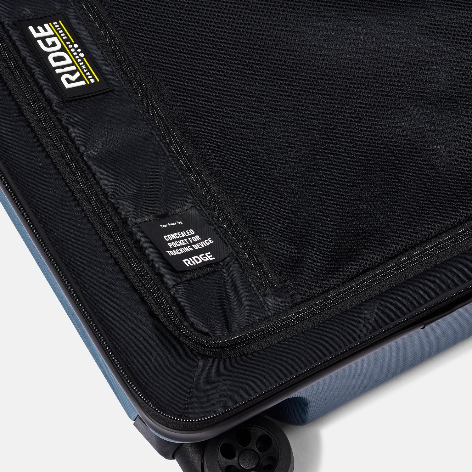 The Ridge Carry On Luggage - Alpine Navy Blue Travel Suitcase for Business Trips & Weekend Getaways