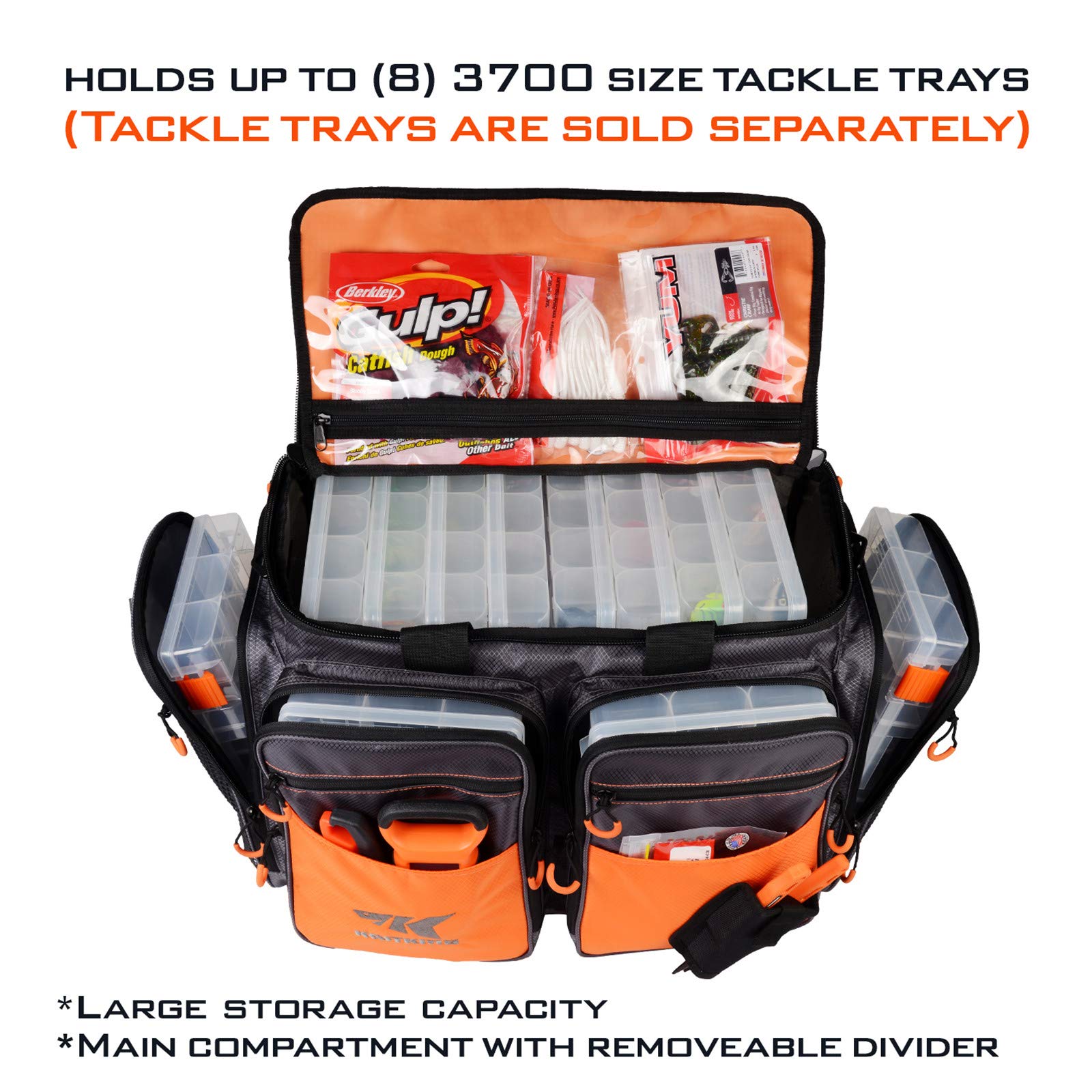 KastKing Waterproof Fishing Gear & Tackle Storage Bags - Saltwater Resistant Durable Tackle Organizer for Saltwater & Freshwater Fishing - Perfect for Boat, Kayak, and Shore Fishing Trips