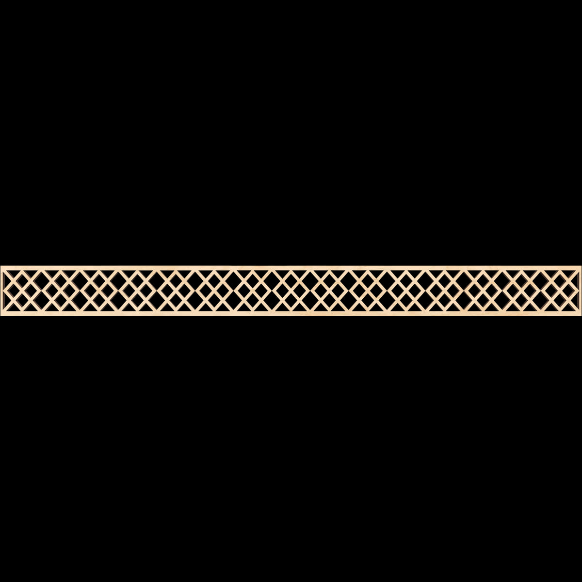 Hadley Fretwork Moulding - Decorative Wood Trim for Home & Furniture DIY Projects | Perfect for Crown Molding, Wall Paneling and Cabinet Accents