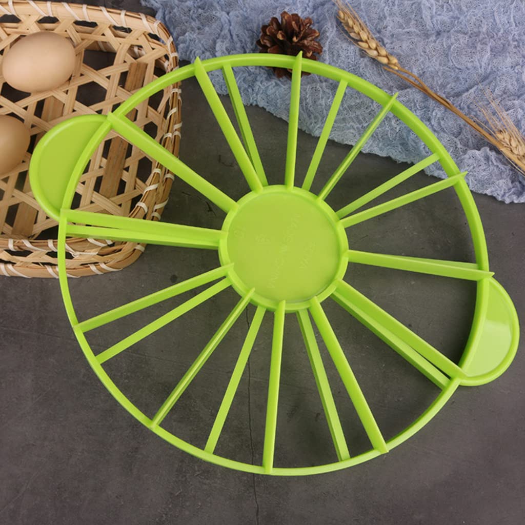 10/12 Pie Cake Slicer - Equal Portion Cutter for Bread, Cake, and Pastries - Baking Tool with Portion Marker for Perfect Slices - Ideal for Weddings, Parties, and Home Baking