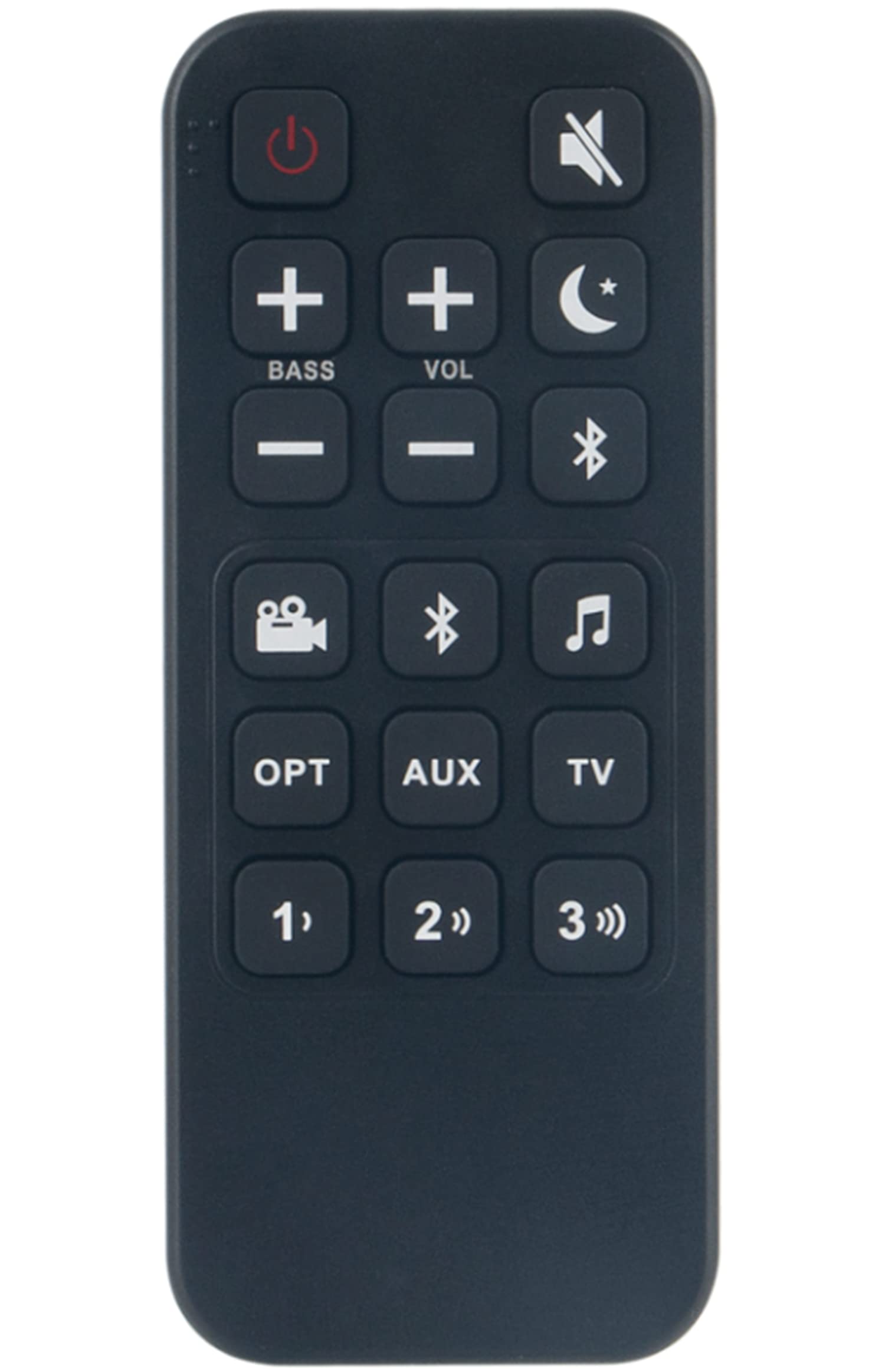 RE62141 Replacement Remote Control Compatible with Polk Audio Sound Bar - Universal Remote for Home Theater & Entertainment Systems