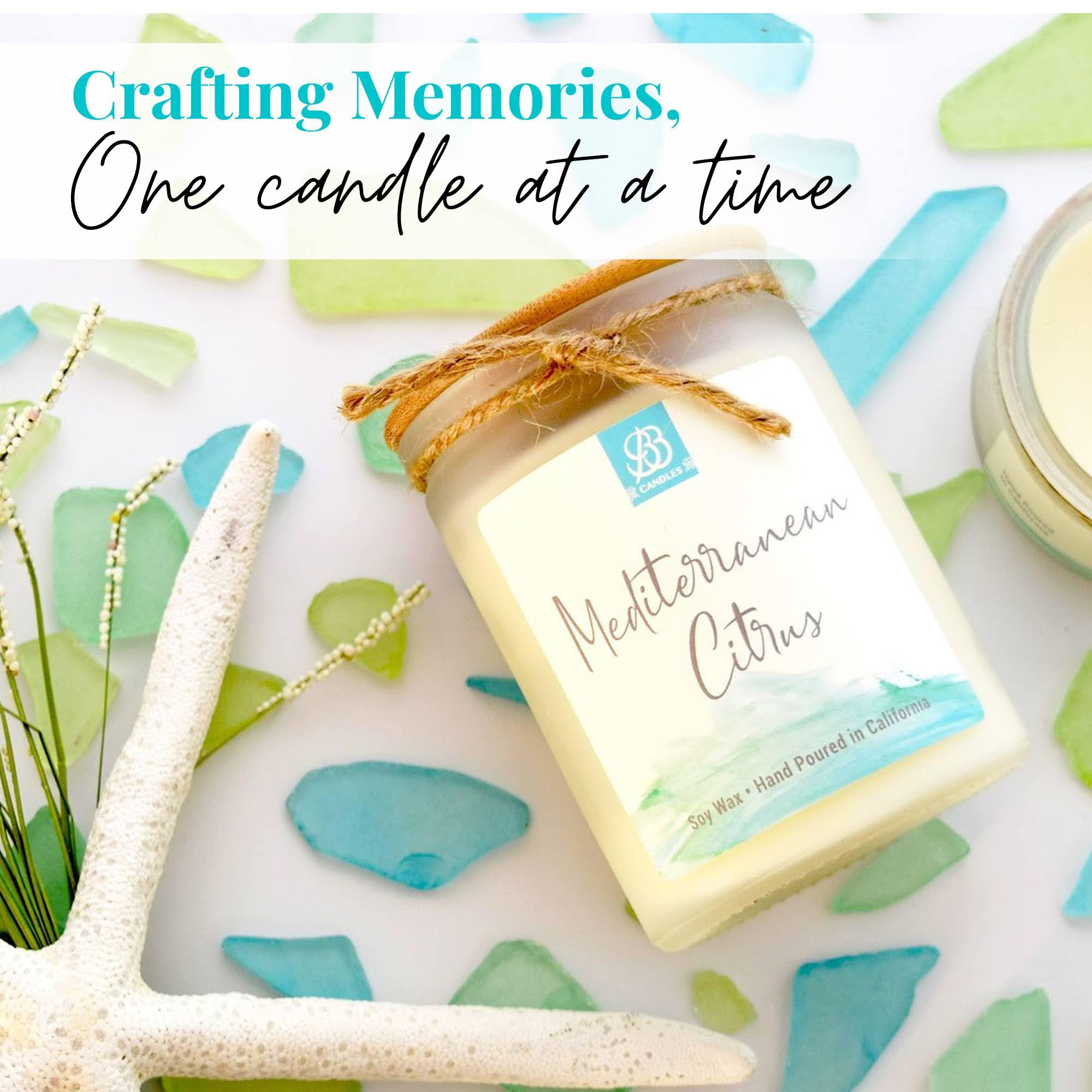 Coastal Essentials Natural Soy Hand-Poured Candle - Tahitian Vanilla Scent, 12oz Long-Lasting Artisan Candle (90+ Hours Burn Time) | Strong Fragrance for Home, Office, Spa & Relaxation