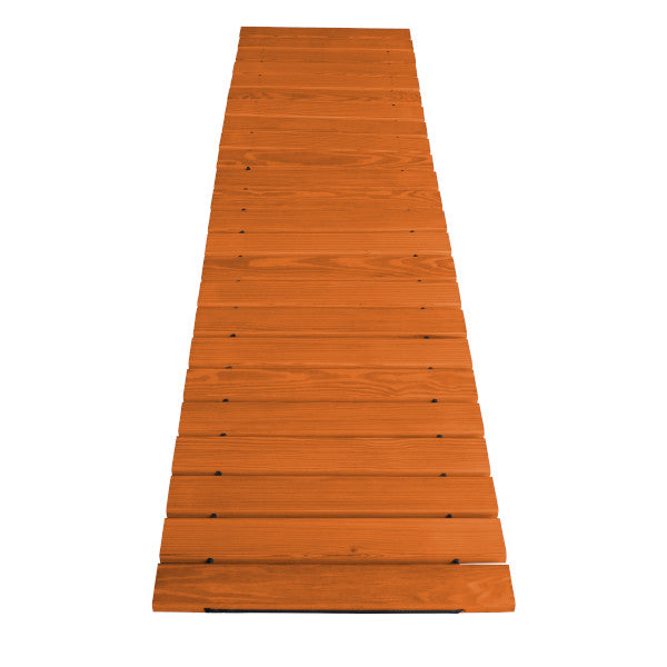 Durable Pressure Treated Wood Walkway Path - Outdoor Garden, Backyard & Deck Pathway for Enhanced Safety & Style