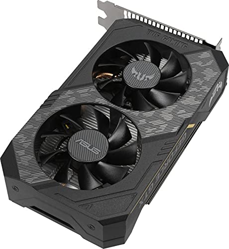 ASUS TUF Gaming GeForce GTX 1650 4GB GDDR6 Graphics Card - High Performance for 1080p Gaming, Streaming & Content Creation | Perfect for PC Builds & Esports