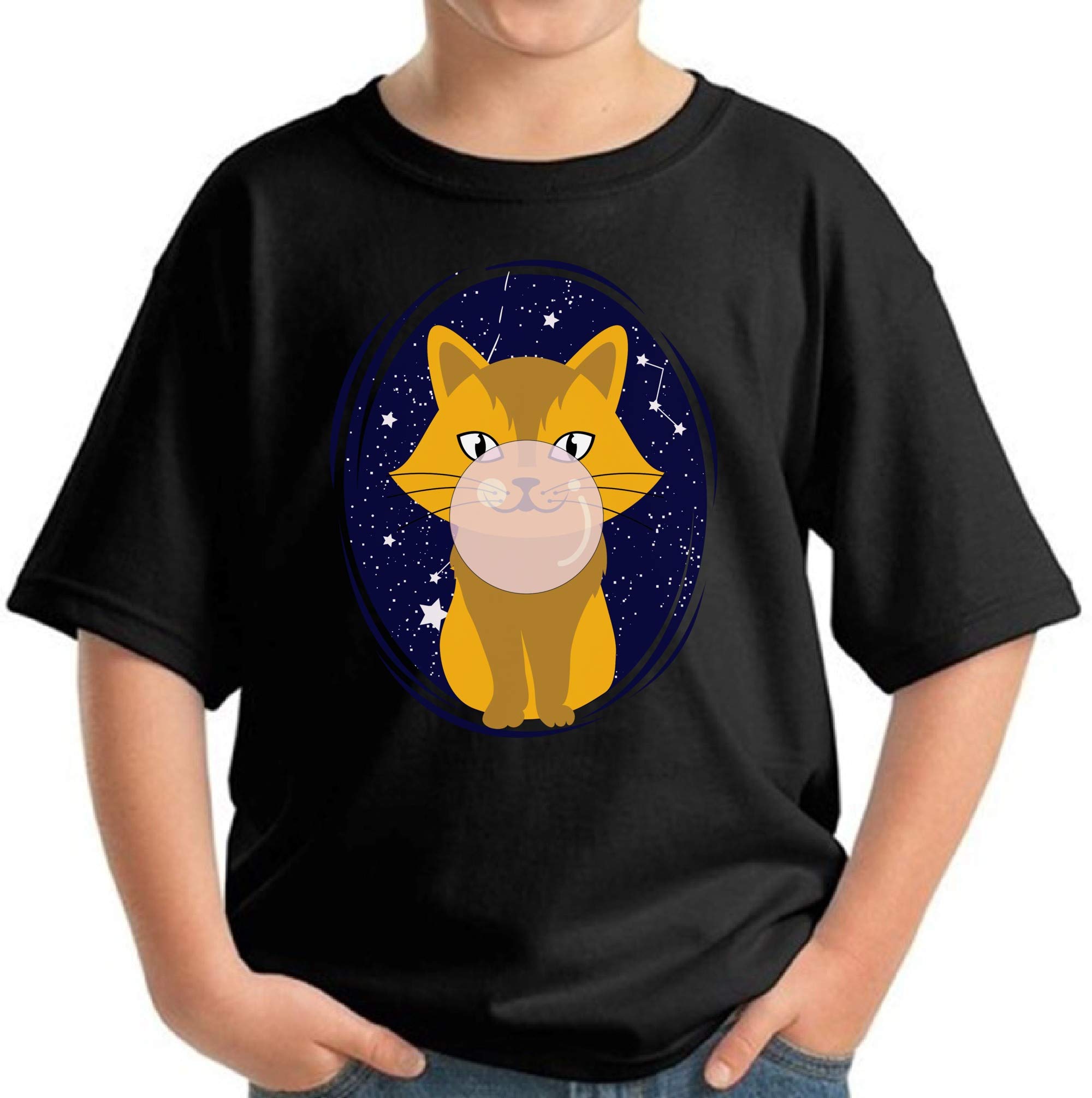 Stylish Cat T-Shirts for Kids & Youth | Cute Cat Graphic Tees | Perfect Gift for Cat Lovers | School, Playdates & Family Outings