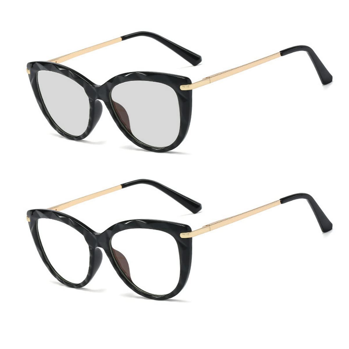 Vintage Photochromic Cat-Eye Reading Glasses for Women - Perfect for Outdoor & Indoor Use