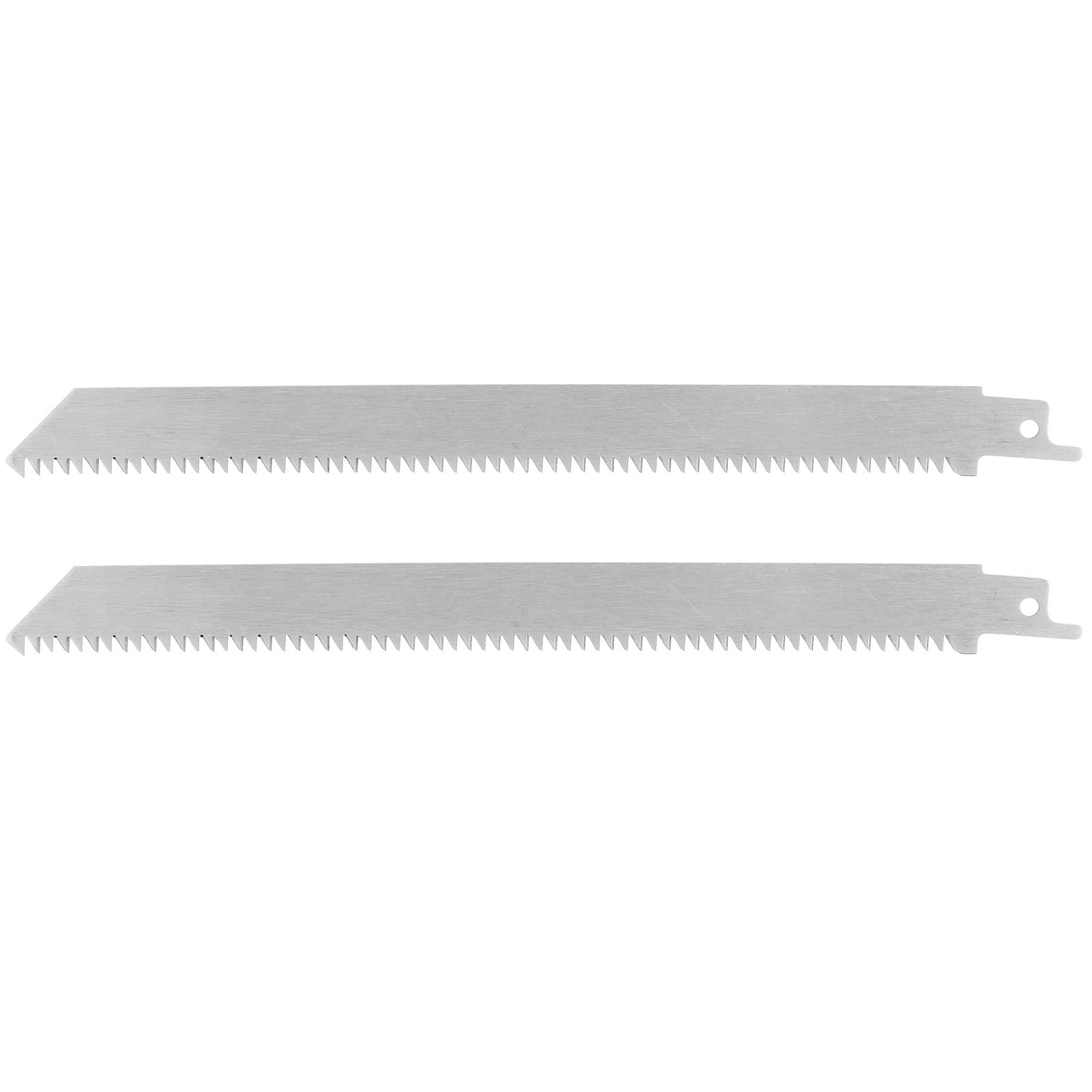 EVTSCAN 2-Pack Reciprocating Saw Blades - High-Speed Stainless Steel Wood Cutting Blades for Woodworking | Perfect for DIY Projects, Home Renovation & Construction Work