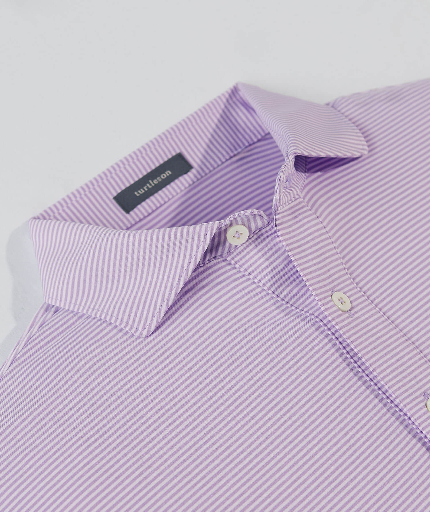Carter Stripe Performance Polo Shirt for Men - Breathable, Moisture-Wicking Golf & Casual Wear - Perfect for Work, Sports & Outdoor Activities