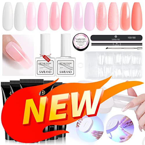 6 Colors Poly Nail Gel Kit Set-02