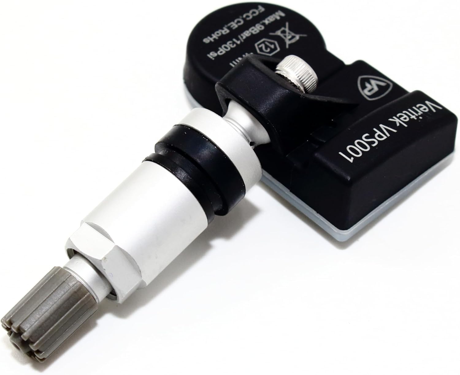 4 Pack MXSA001 433MHz TPMS Tire Pressure Sensors for Chrysler Dodge Jeep - Replaces 68313387AB 68313387AA 68252493AB with Silver Aluminum Valve Stems - Perfect for Off-Roading, Winter Driving & Long-Distance Travel