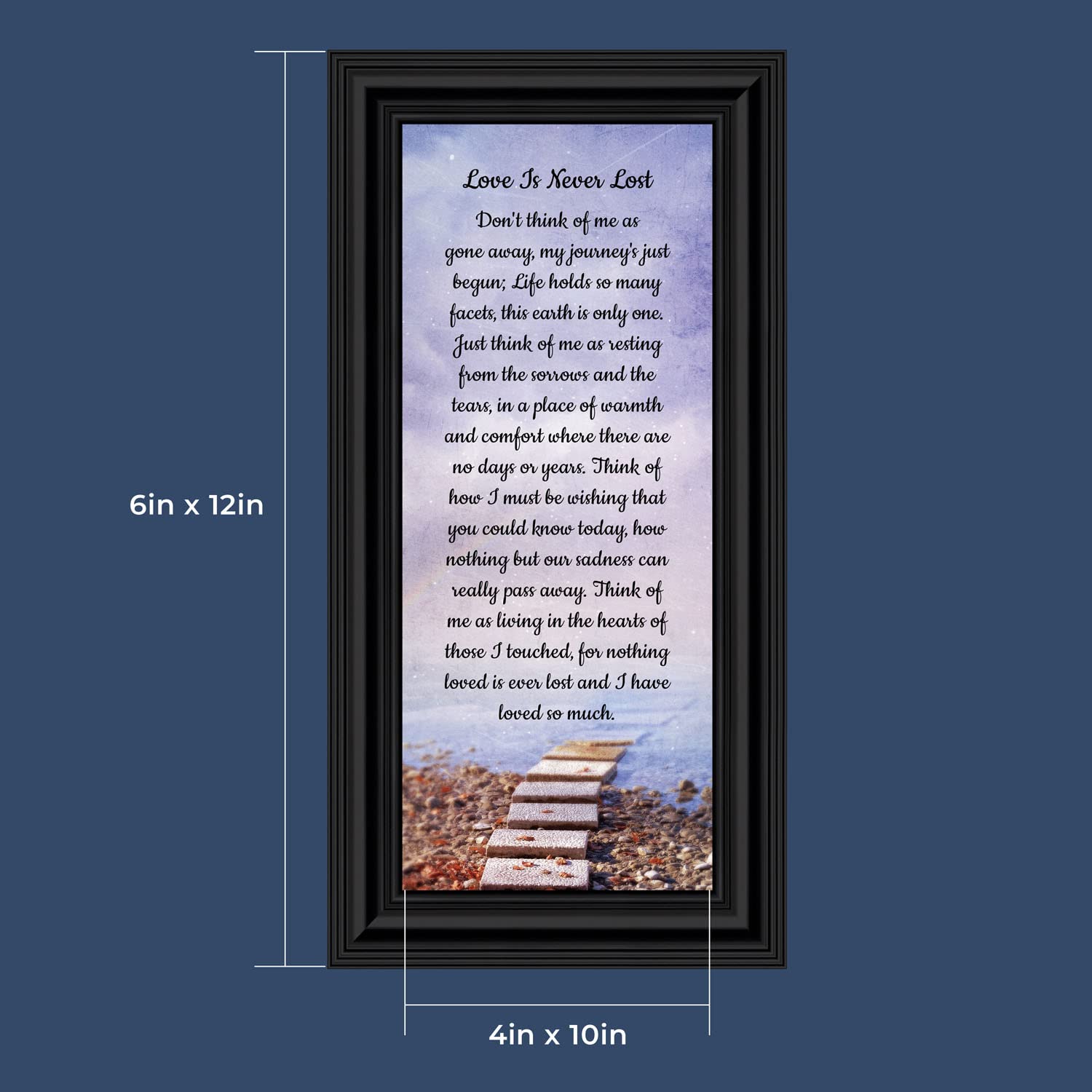 Memorial Picture Frames - Sympathy Gifts for Home Décor & Wall Display