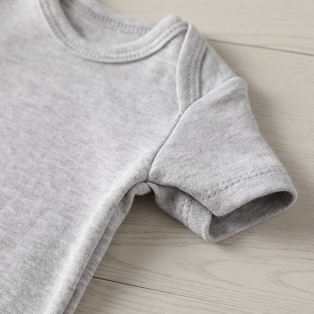 SHLRZY Baby Boy & Girl Clothes - Unisex Bodysuits for Playtime & Family Outings
