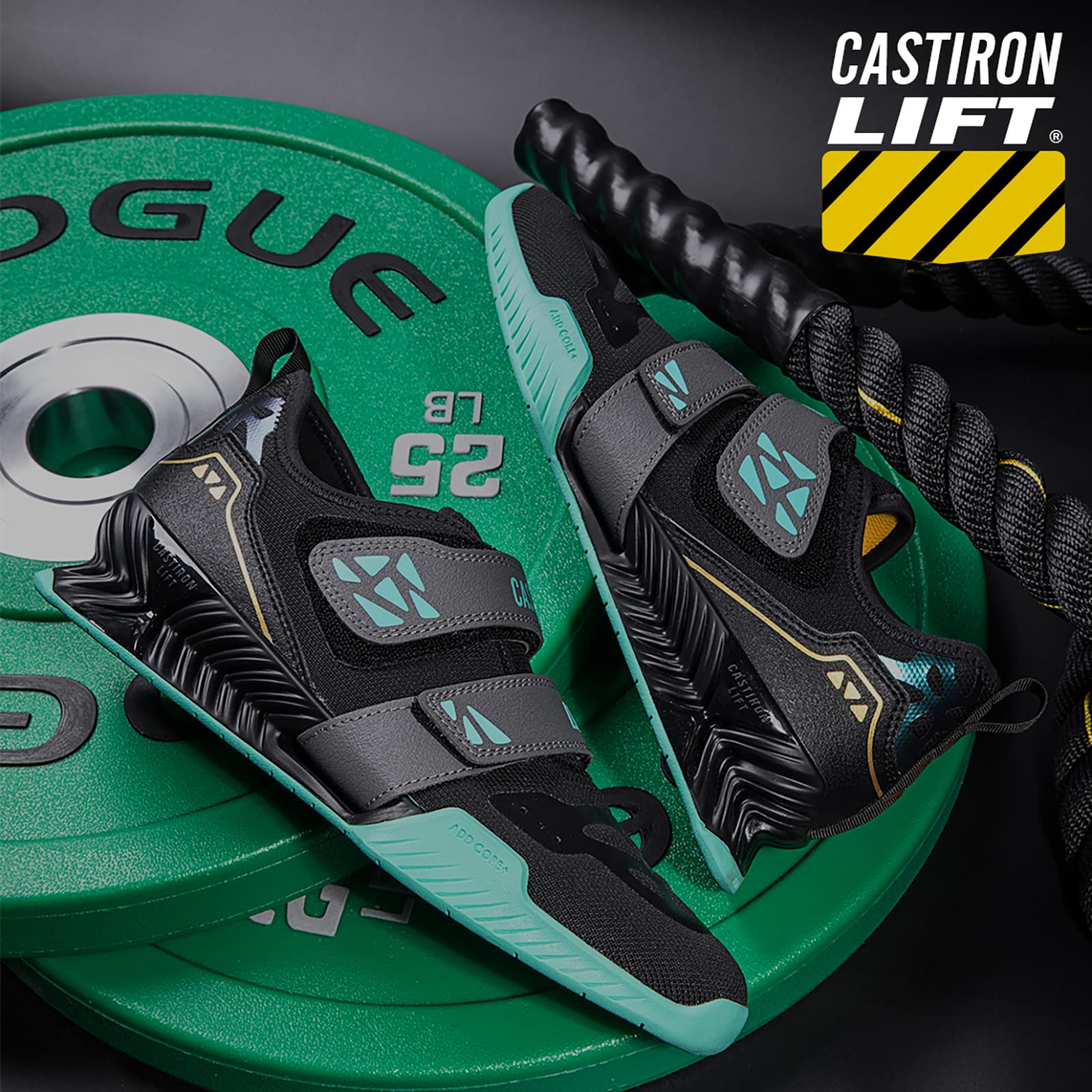 Best Weightlifting Shoes for Powerlifting & Crossfit - Heavy Duty Lifting Footwear for Deadlifts & Squats - Gym Training Shoes for Men & Women - Perfect for Weight Training & Competition Lifting