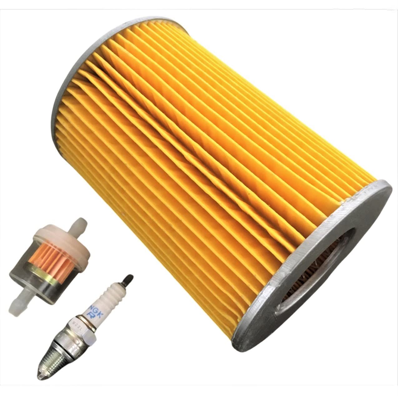 Trailmaster Blazer 150 & 150S Go Kart Air Filter and Spark Plug Kit - High Performance Replacement Parts for Off-Road Riding and Racing
