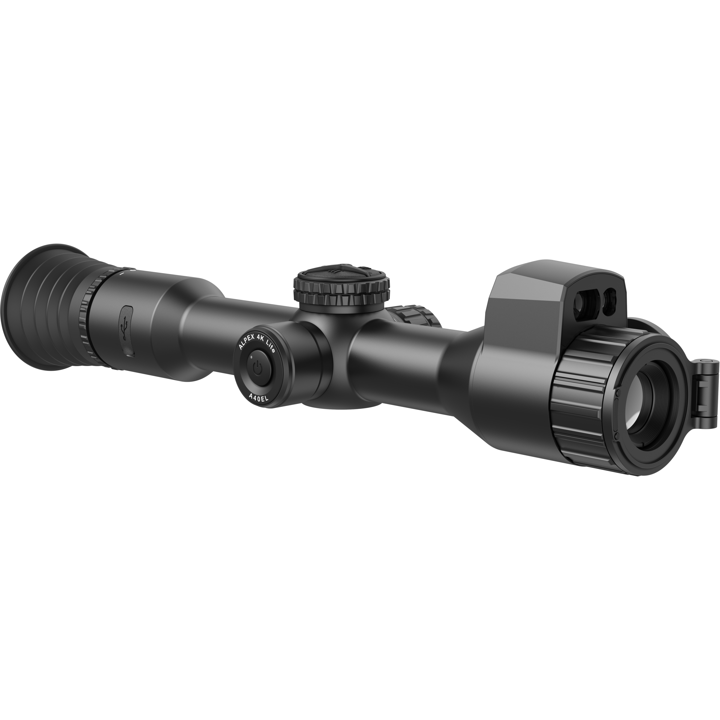 HIKMICRO ALPEX 4K A40EL 1920x1080 Night Vision Rifle Scope with Laser Range Finder (LRF) - Perfect for Hunting, Wildlife Observation & Nighttime Security