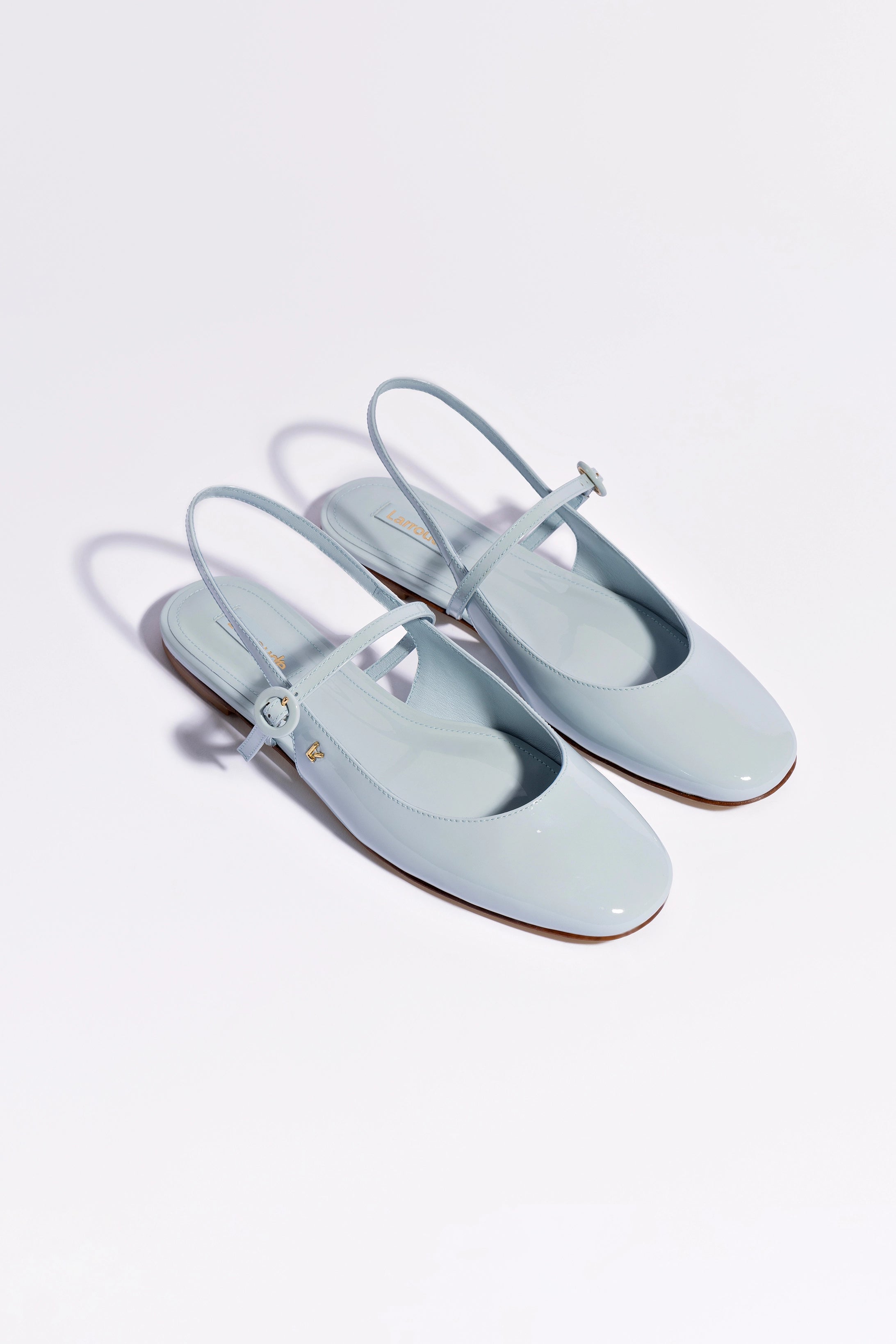 Georgina Ballet Flat Shoes for Women - Maya Patent Leather Pointed Toe Slip-Ons - Perfect for Work, Office, and Casual Outfits