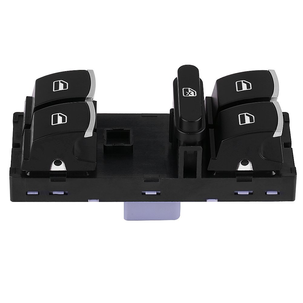 High Sensitivity Durable Car Headlight & Power Window Master Control Switch Kit for MK5 - Perfect for VW Golf, Jetta, Rabbit (2005-2010) - Easy DIY Installation & Night Driving Safety Upgrade