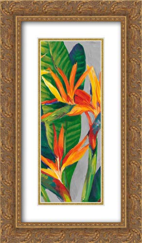 Gold Ornate Wood Frame with Double Matting