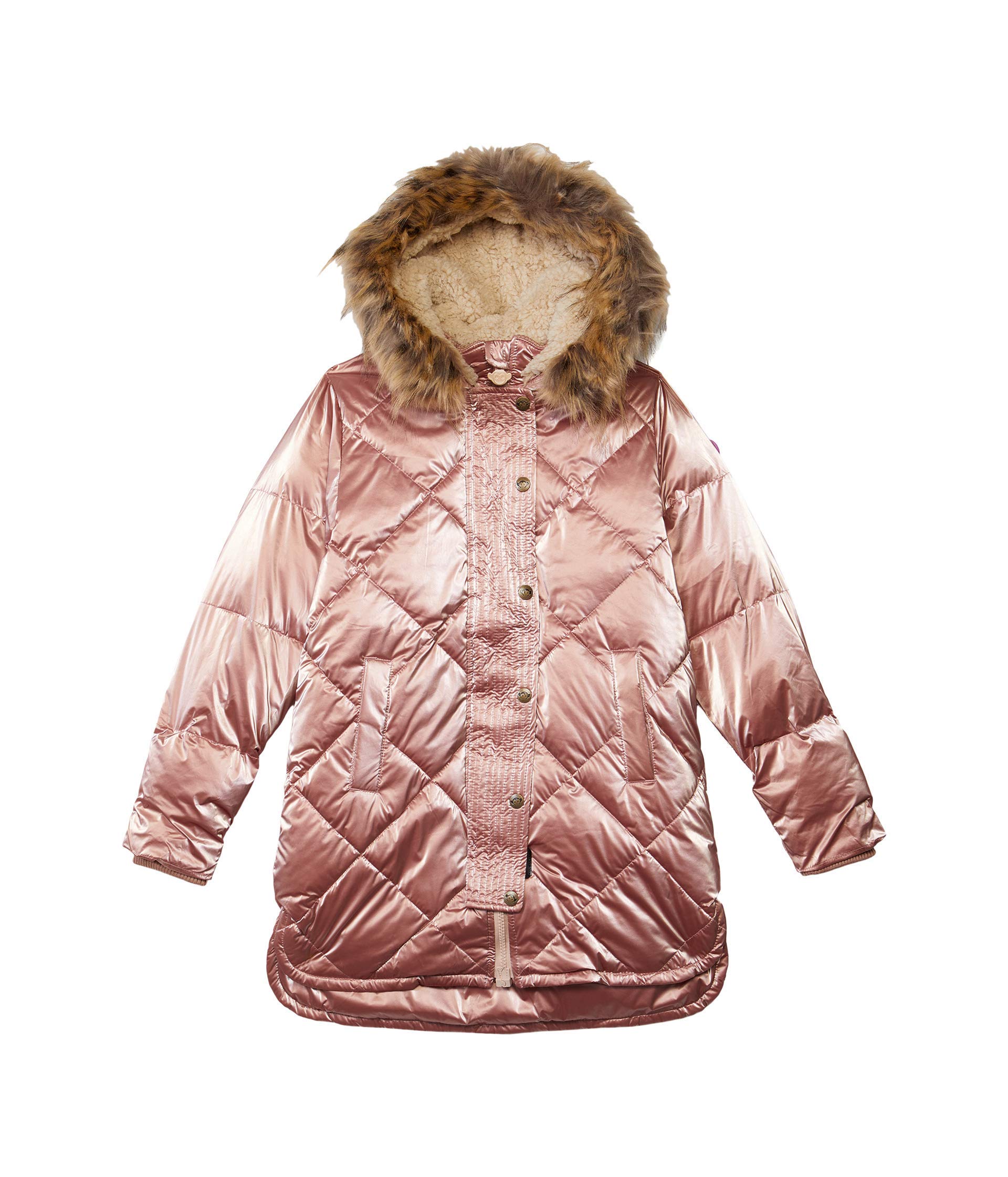 Appaman Kids Sloan Puffer Jacket for Girls - Warm Winter Coat for Little & Big Kids | Perfect for School, Outdoor Play & Cold Weather Adventures