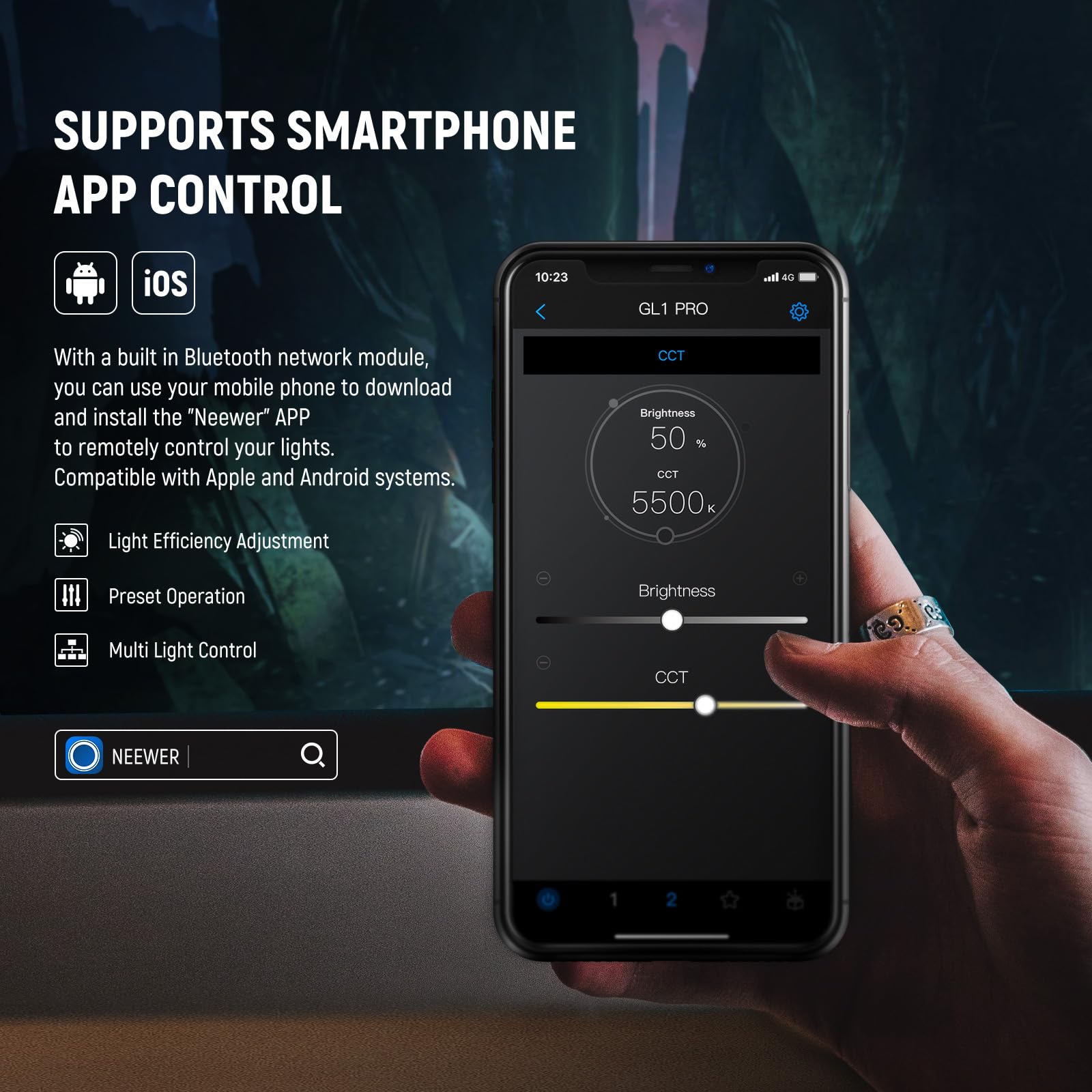 NEEWER GL1 PRO 15.5