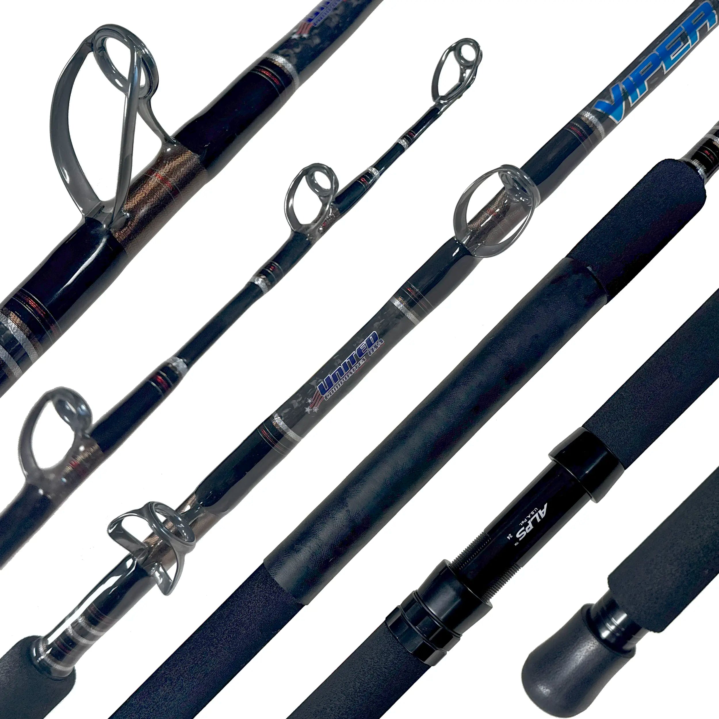 United Composites RGPX Rail Rods - High Performance Fishing Rods for Saltwater & Freshwater | Perfect for Offshore, Surf & Pier Fishing