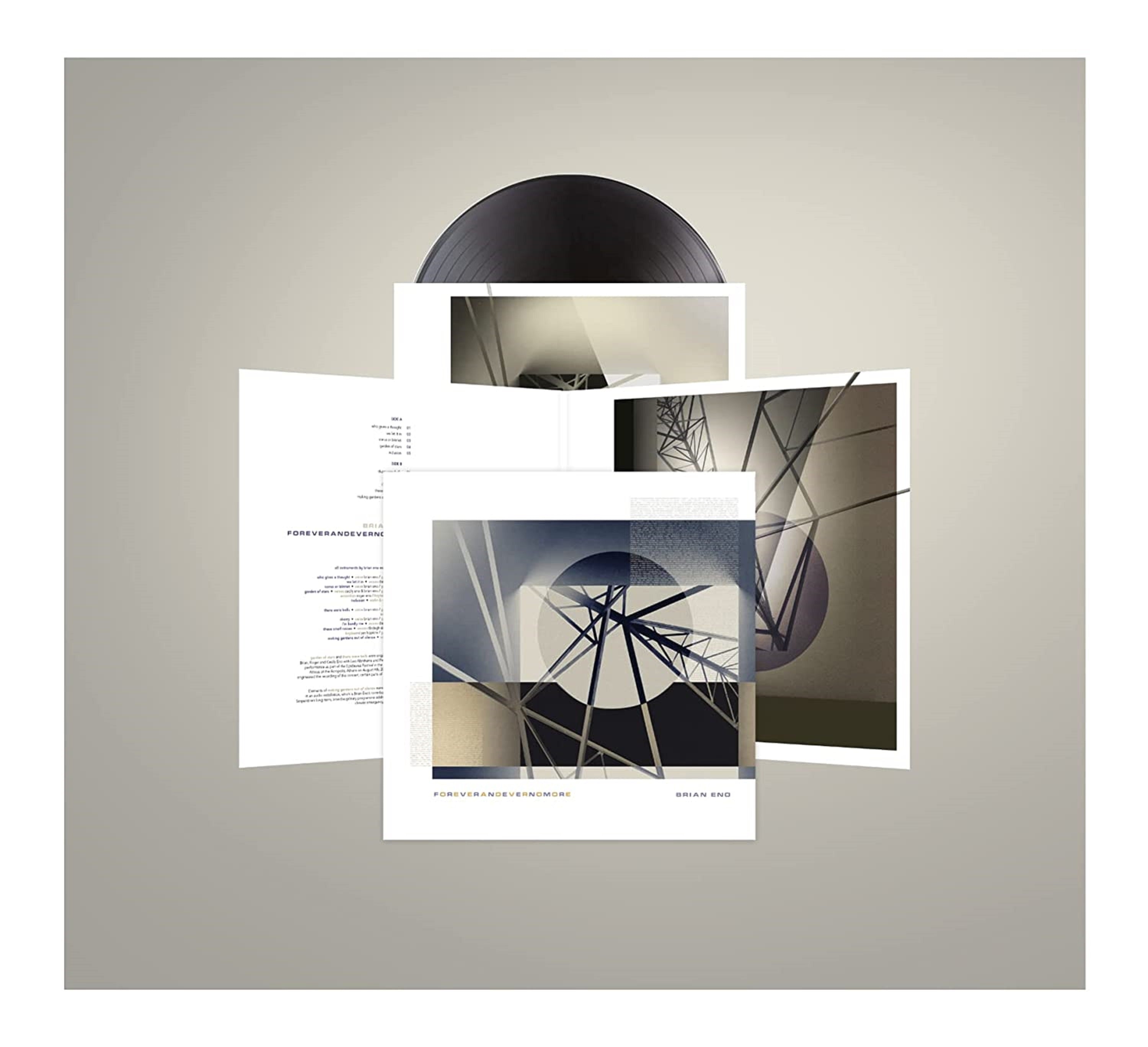 Brian Eno FOREVERANDEVERNOMORE Vinyl Record - Ambient Music Album for Relaxation, Meditation & Creative Inspiration | Perfect for Home Listening, Yoga Sessions & Stress Relief