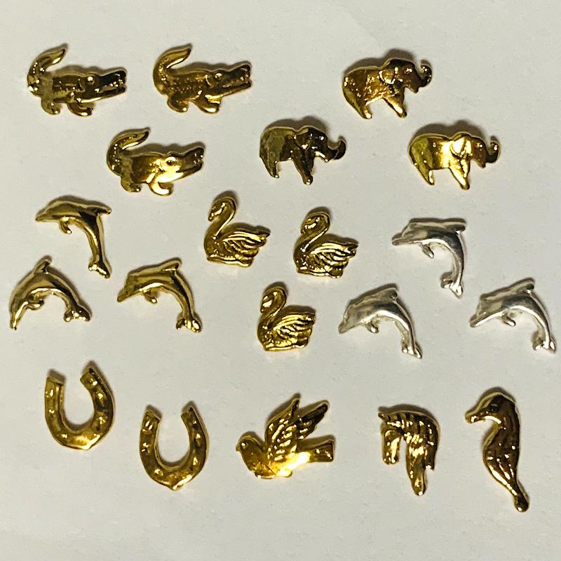 20PCS Nail Charms Set - Cute Nail Art Decorations for DIY Manicure - Perfect for Parties, Weddings, and Special Occasions