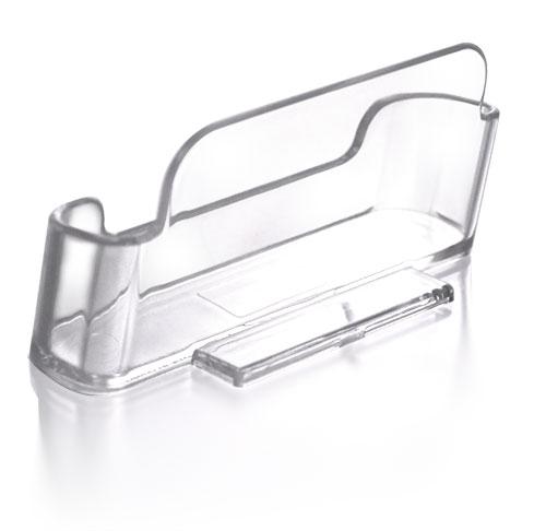 Premium Acrylic Business Card Holder - Sleek Professional Card Case for Networking, Office & Meetings (50+ Cards Capacity)