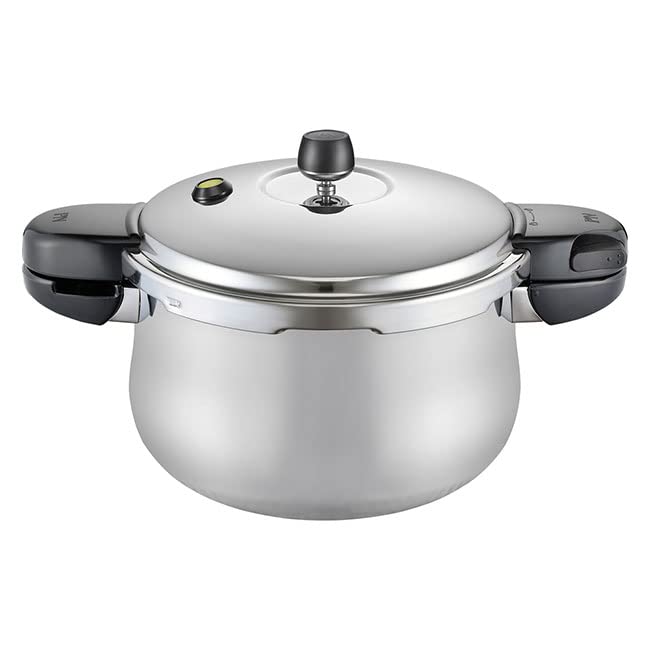 6.0L 10-Servings Hiklad IH Smart Pressure Cooker - Fast & Safe Electric Multi-Cooker for Soups, Stews, Rice & Meal Prep - Perfect for Family Dinners & Busy Weeknights