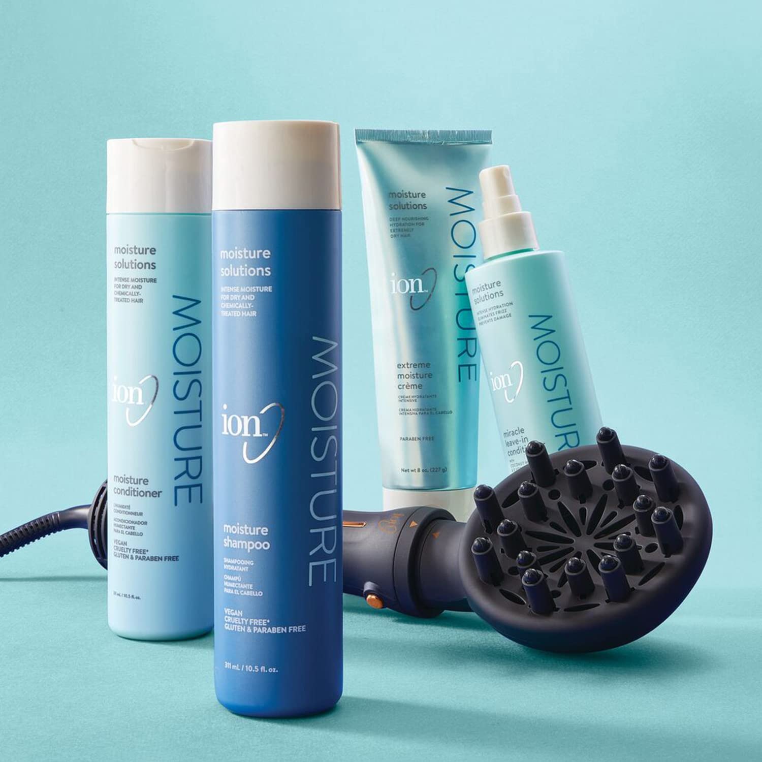 ION Extreme Moisture Creme Conditioner - 71ml | Deep Hydrating Hair Treatment for Dry & Damaged Hair | Salon-Quality Conditioning at Home