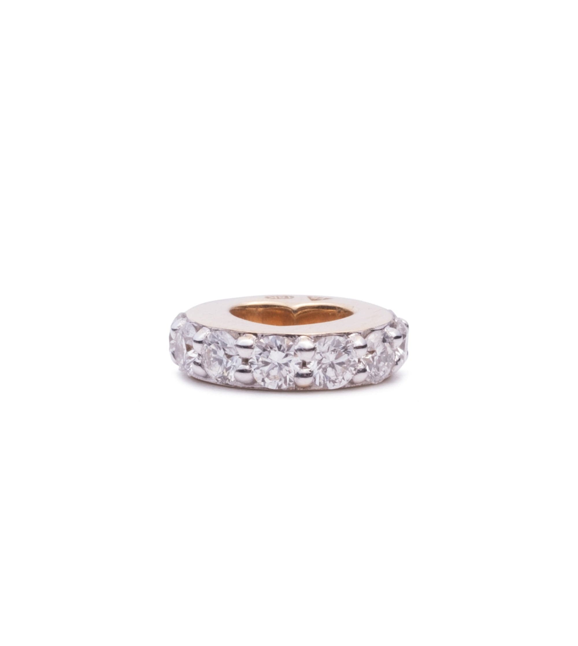 Pave Diamond Edge Love Heartbeat Ring - Elegant Heart-Shaped Jewelry for Women | Perfect for Anniversaries, Valentine's Day & Romantic Gifts