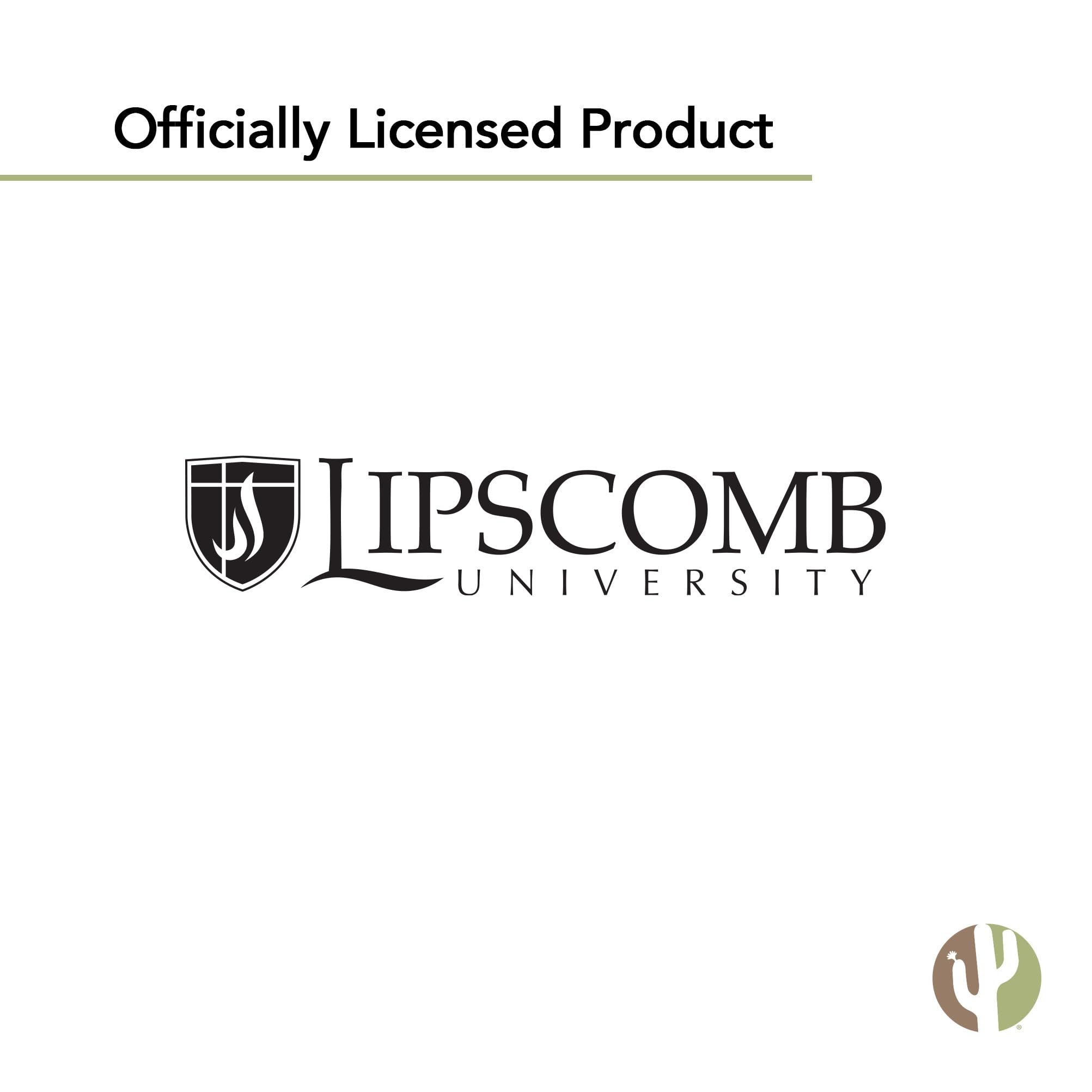 Desert Cactus Lipscomb University Bisons Vinyl Decals - Waterproof Stickers for Laptop, Water Bottle, Car & Scrapbook - Perfect for College Students, Alumni & Fans (Type 3-1)
