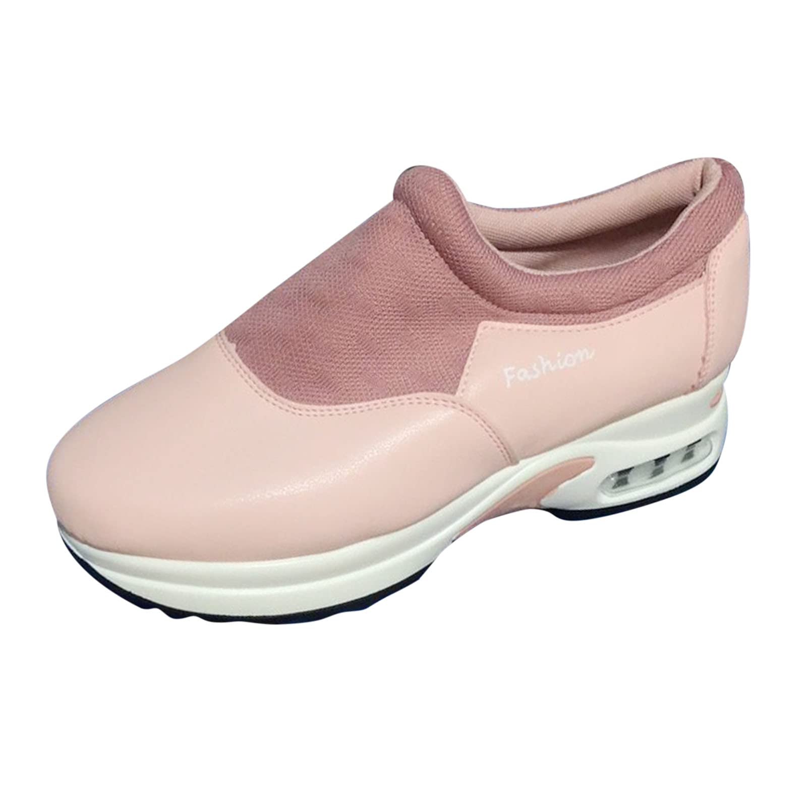 Women's Slip On Sneakers - Breathable Mesh Running Shoes with Thick Sole for Sports, Walking & Workout | Lightweight Athletic Shoes for Women | Perfect for Gym, Jogging & Casual Wear