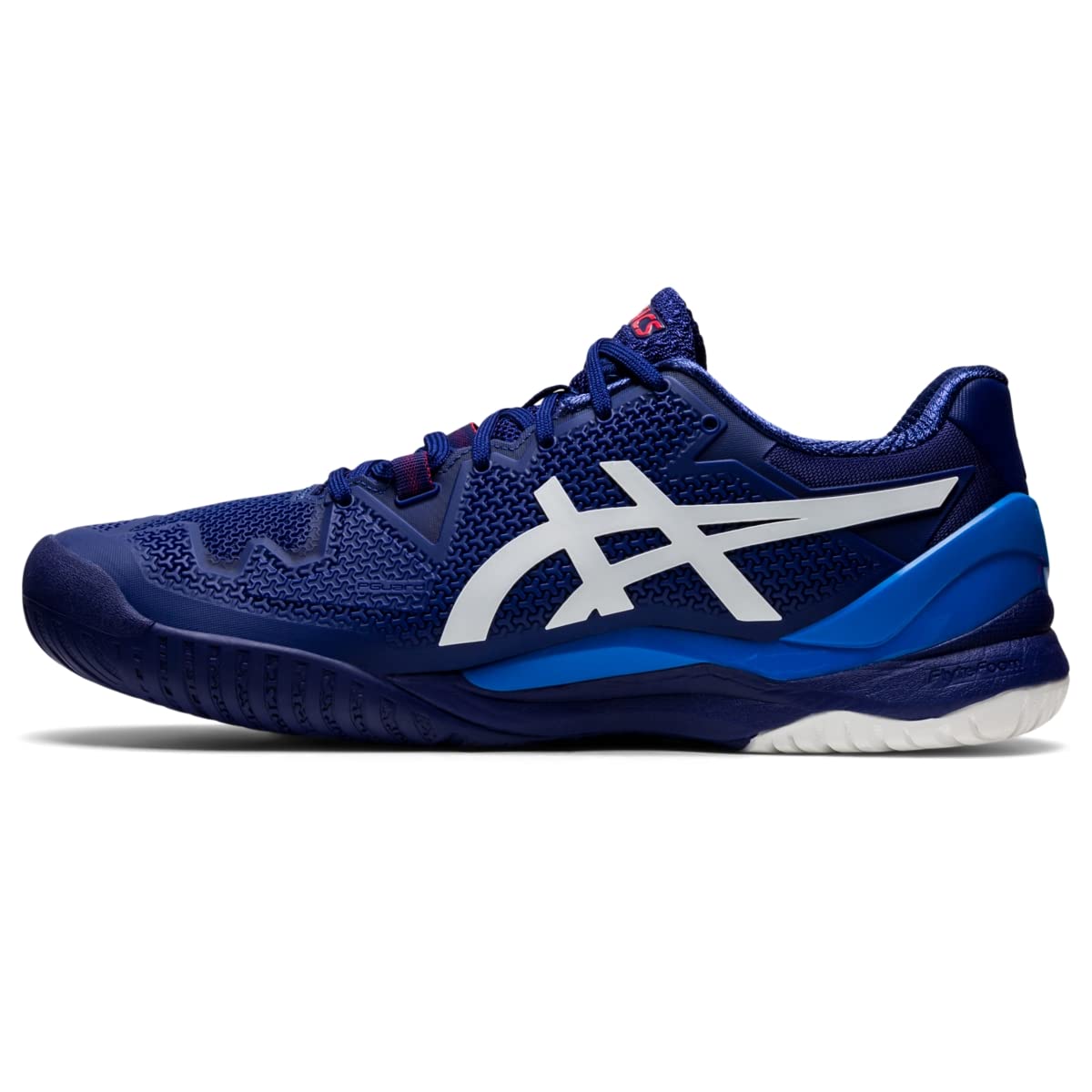 ASICS Men's Gel-Resolution 8 Tennis Shoes - High-Performance Court Sneakers for Stability & Cushioning | Ideal for Competitive Tennis & Indoor Court Sports