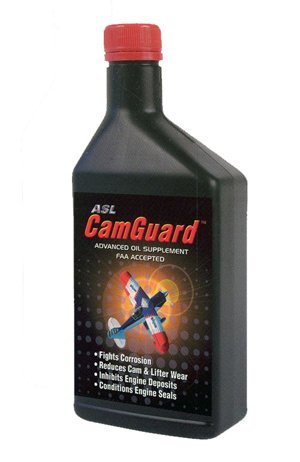 CamGuard Aviation Oil Additive - Engine Protection & Corrosion Inhibitor for Aircraft - Extends Engine Life, Reduces Wear - Ideal for Piston & Turbine Engines in Harsh Conditions