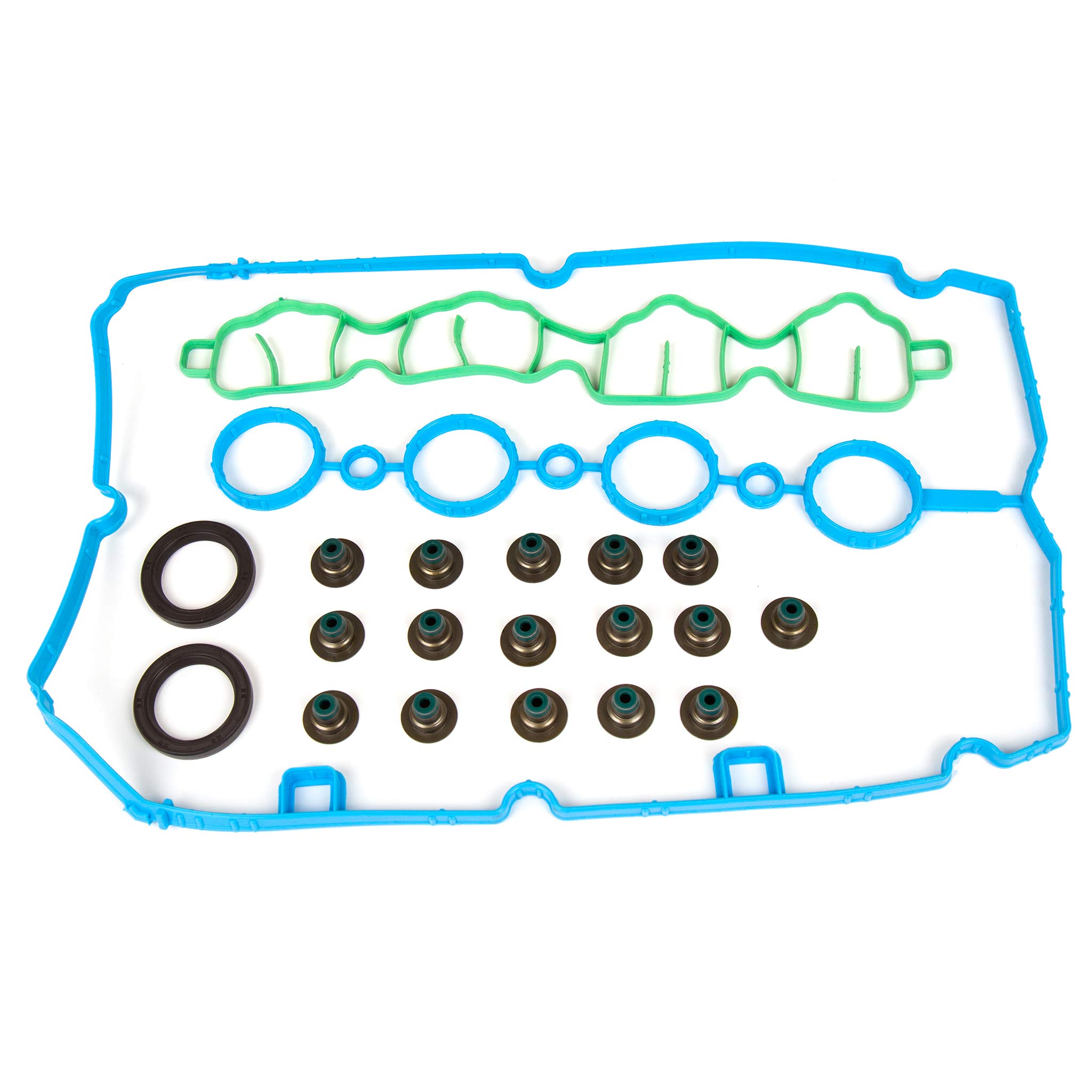 Full Gasket Set Intake & Exhaust Valves Compatible with 2009-2011 Chevrolet Aveo Pontiac G3 1.6L Engine - Perfect for Engine Repair & Maintenance