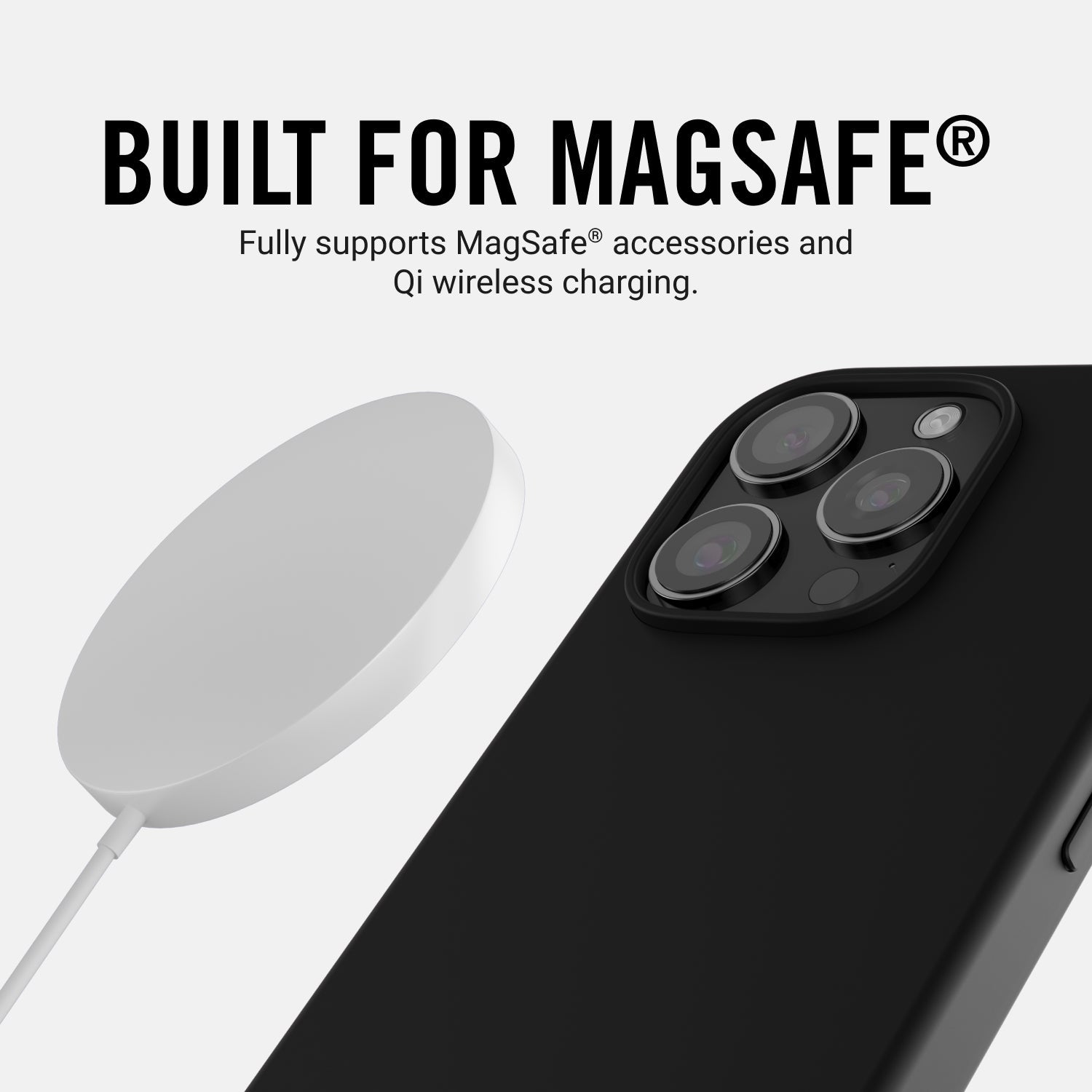 Premium iPhone 16 Plus Charging Kit - Fast Wireless Charger with Tobacco Brown Genuine Leather Case | Perfect for Home, Office & Travel Accessories