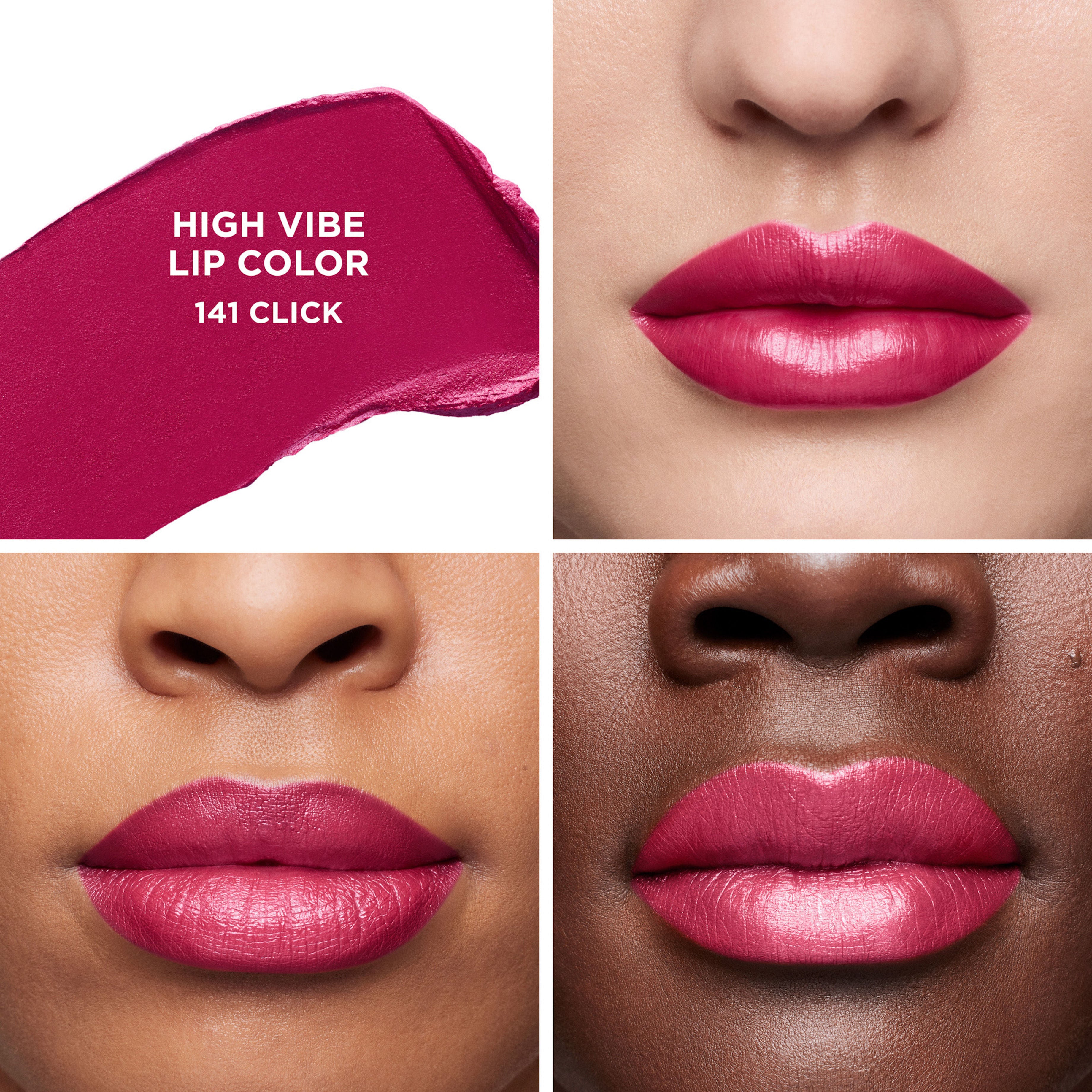 High Vibe Lip Color - Long Lasting Vibrant Lipstick for Women, Cruelty Free & Moisturizing - Perfect for Daily Wear, Parties & Special Occasions