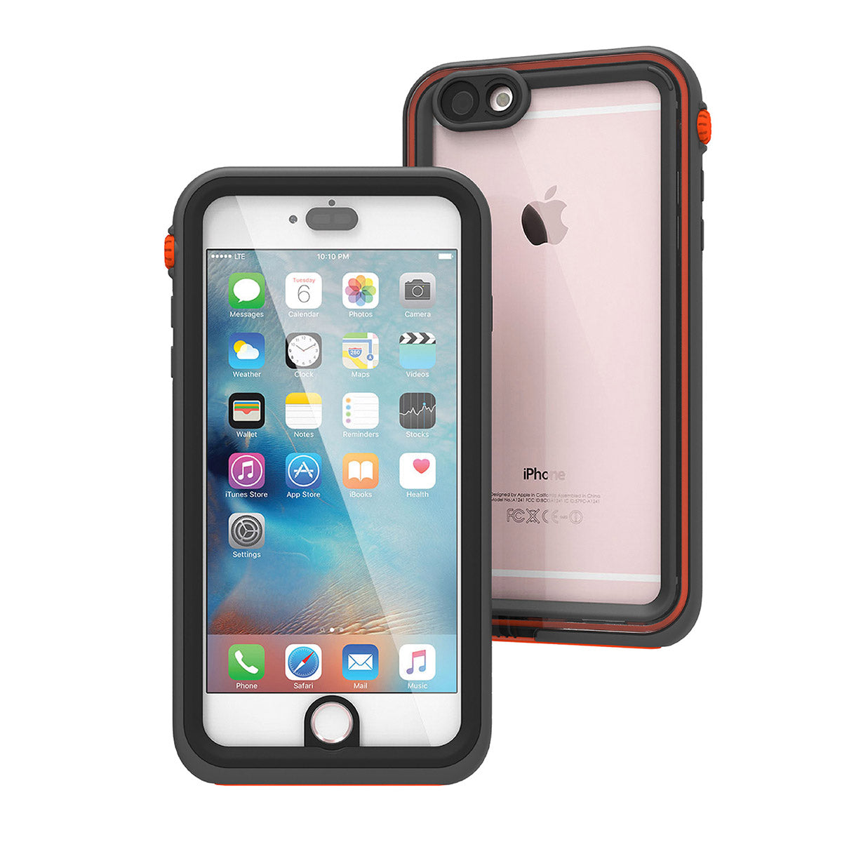iPhone 6s Plus Waterproof Case - Shockproof & Dustproof Protection for Swimming, Snorkeling & Outdoor Activities