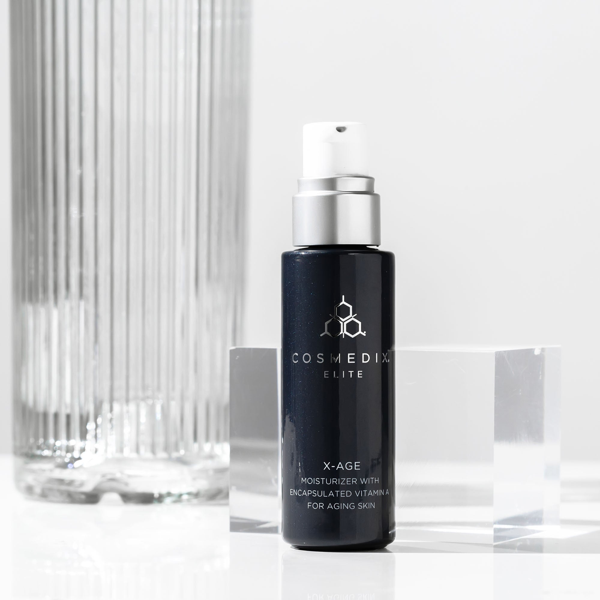 X Age Moisturizer - Anti-Aging Face Cream with Hyaluronic Acid & Collagen for Wrinkle Reduction - Perfect for Daily Skincare Routine & Nighttime Hydration