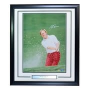 Authentic Jack Nicklaus Signed 16x20 Framed PGA Golf Photo - Steiner & Golden Bear Holograms - Perfect for Golf Memorabilia Collectors & Man Cave Decor