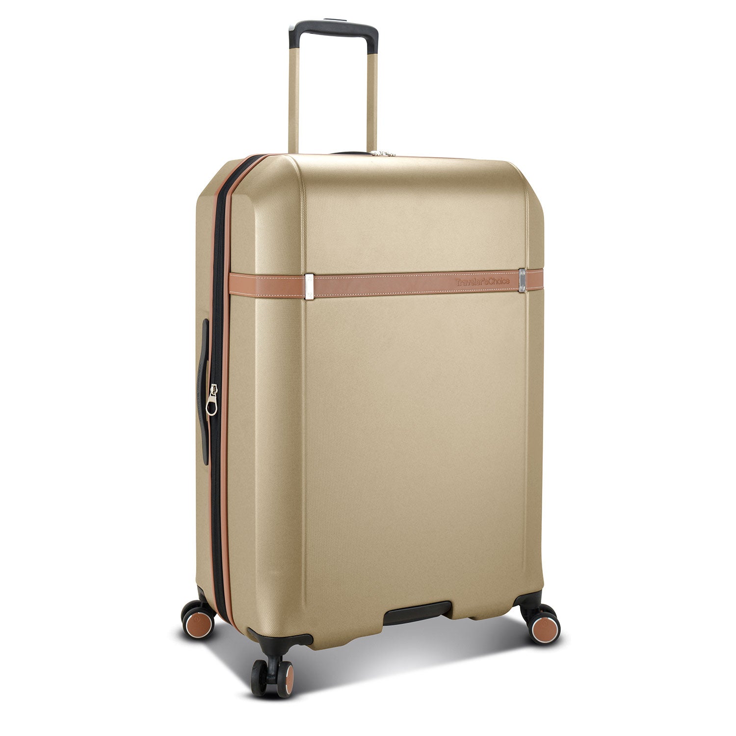 Candlewood Large Checked Suitcase - Lightweight Expandable Luggage with Spinner Wheels for Travel, Business Trips & Vacations