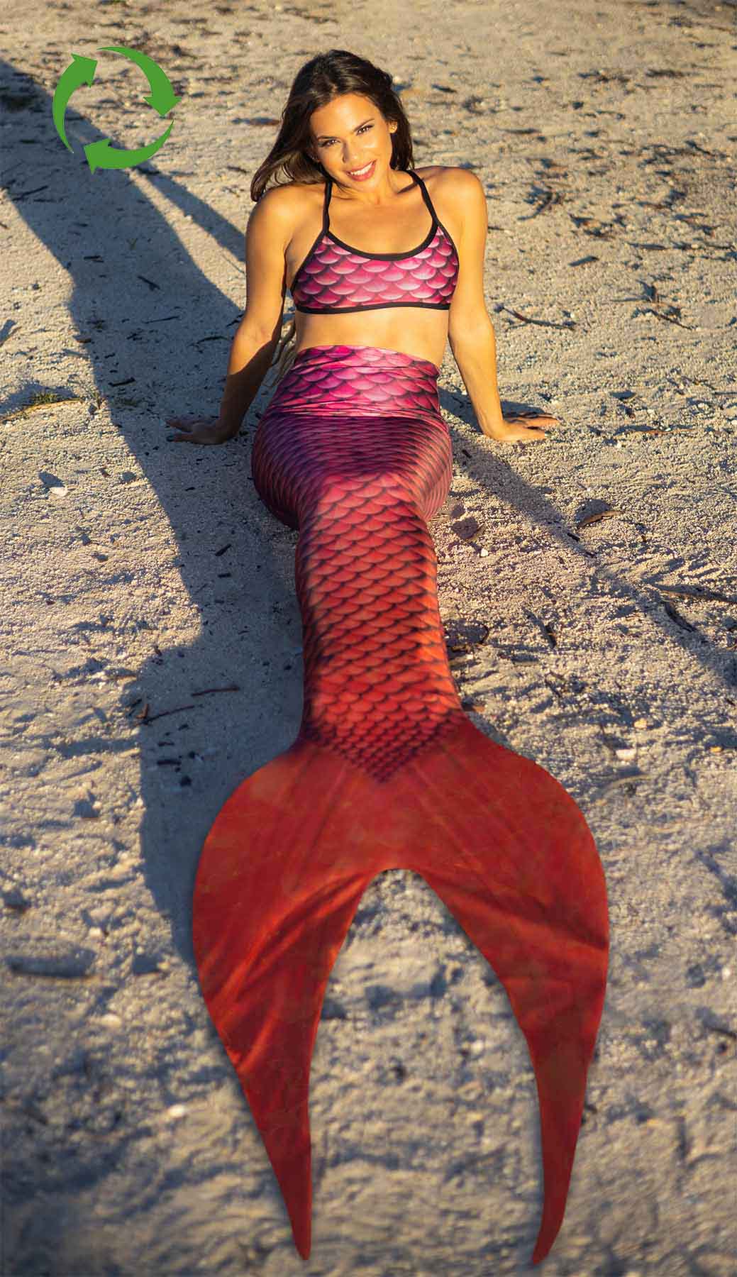 Firefly Eco SirenaTail Mermaid Tail for Swimming - In Stock - Perfect for Pool Parties, Beach Vacations & Underwater Photography